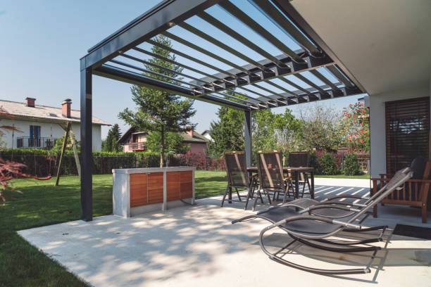 Pergola autoportée